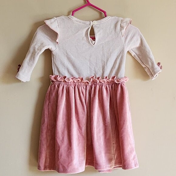 Little Lass Girls Unicorn Dress, Size 12 Months - Picture 4 of 6